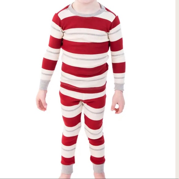 LazyOne Unisex Size 4T Striped Kids Pajamas - Picture 2 of 4